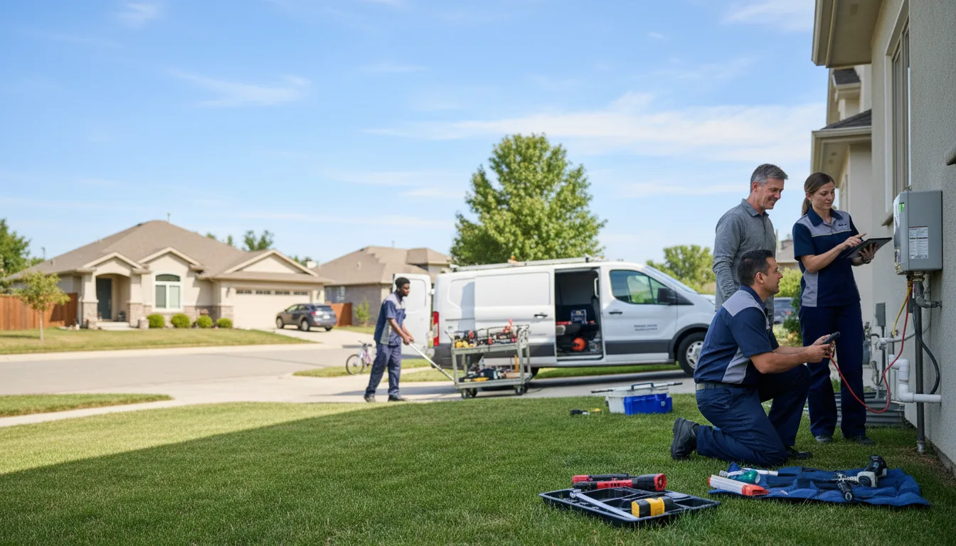 Tankless water heater service in Dunkerton, IA